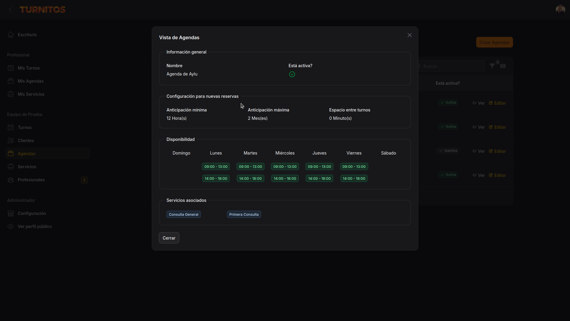Cover de Plataforma SaaS Gestión de Turnos y Reservas